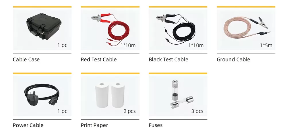 Accessories of DCR Series Transformer Ohmmeters