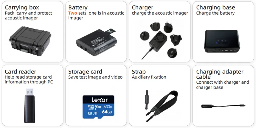 Standard accessories