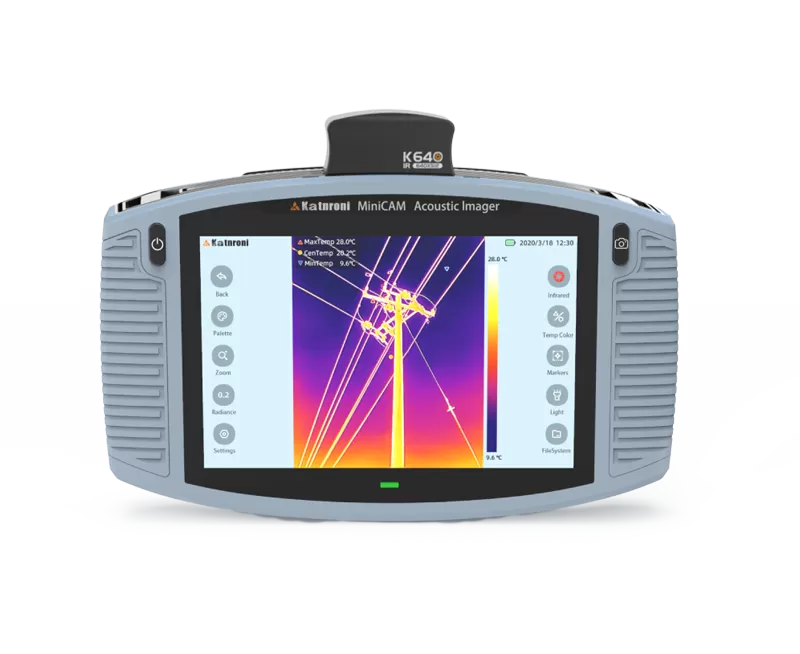 Акустический тепловизор Minicam (с тепловым модулем)