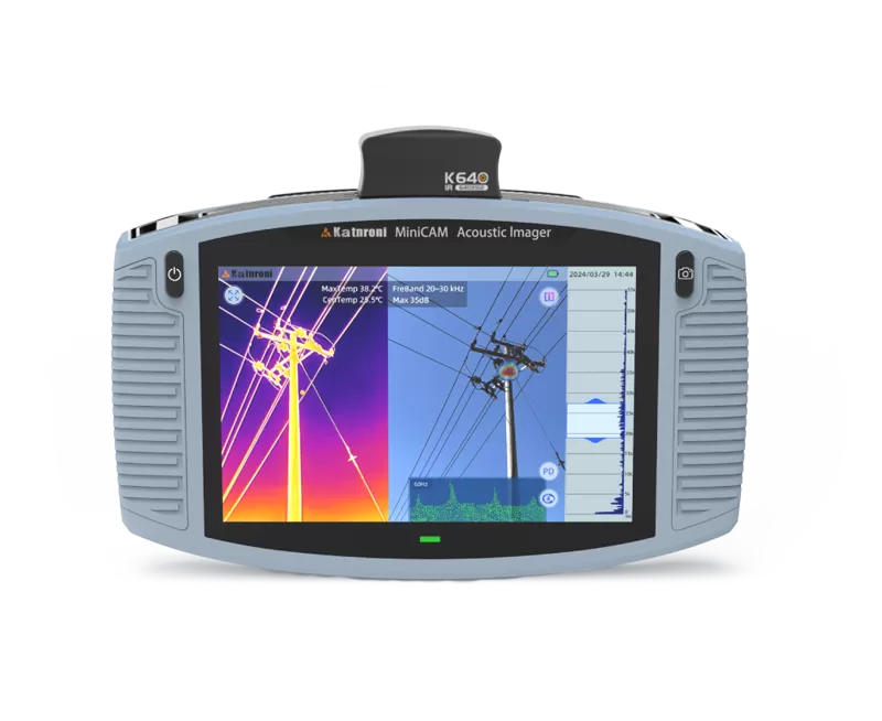 Акустический тепловизор Minicam (с тепловым модулем)