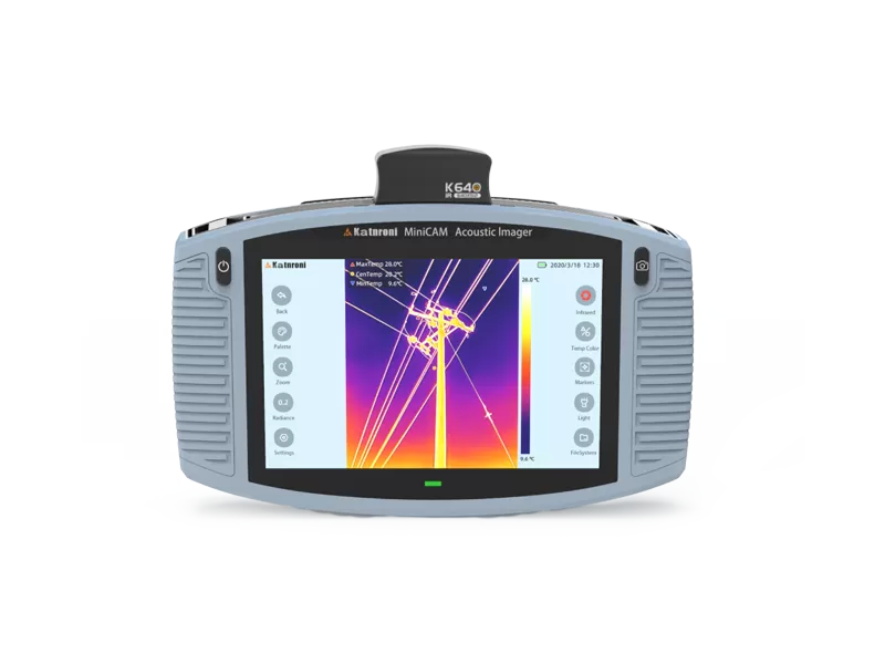 Акустический тепловизор Minicam (с тепловым модулем)