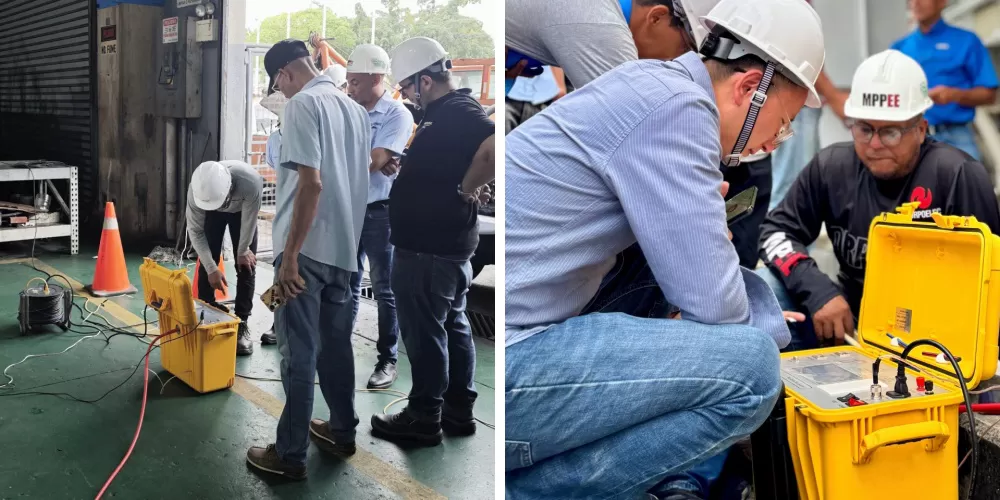 On-site Display of DLT-800 Tan Delta Test System (12kV)